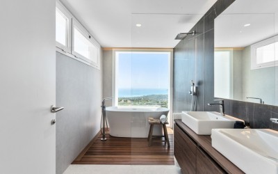 New Mediterranean Villa with Panoramic Sea Views
